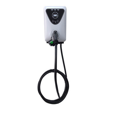 温度範囲 -20C-50C 7KW シングルコネクタ AC EV 充電ステーション