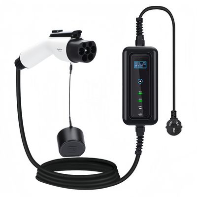 8-32A 調節可能なEV充電器 GBTタイプ1タイプ2 3.5KW 7KW 11KW 22KWEVポータビリティ