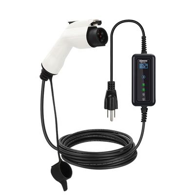 8-32A 調節可能なEV充電器 GBTタイプ1タイプ2 3.5KW 7KW 11KW 22KWEVポータビリティ