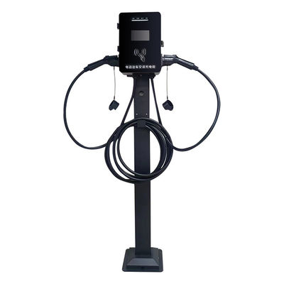 25cm*11cm*31cm OEM AC EV 充電器 IP55グレードの14KW床に設置された充電ステーション